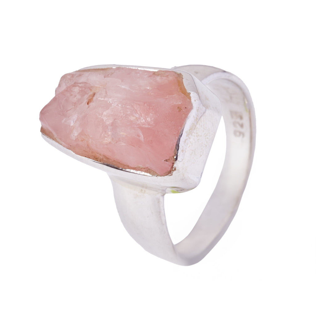 Rose Quartz Ring #7 - Size 6.5
