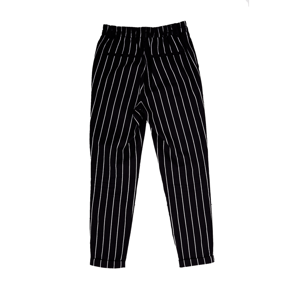 Forever 21 Straight Leg Pin-stripe Pants - Size XS