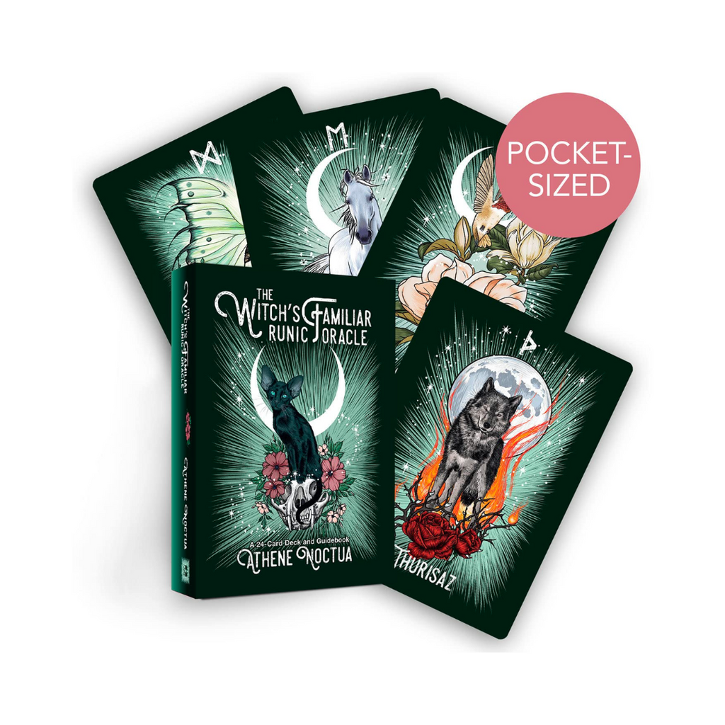The Witch's Familiar Runic Oracle: A 24-Card and Deck Guidebook