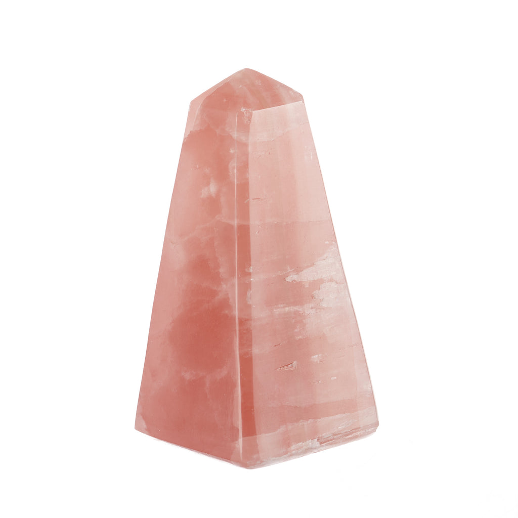Strawberry Calcite Obelisk #5