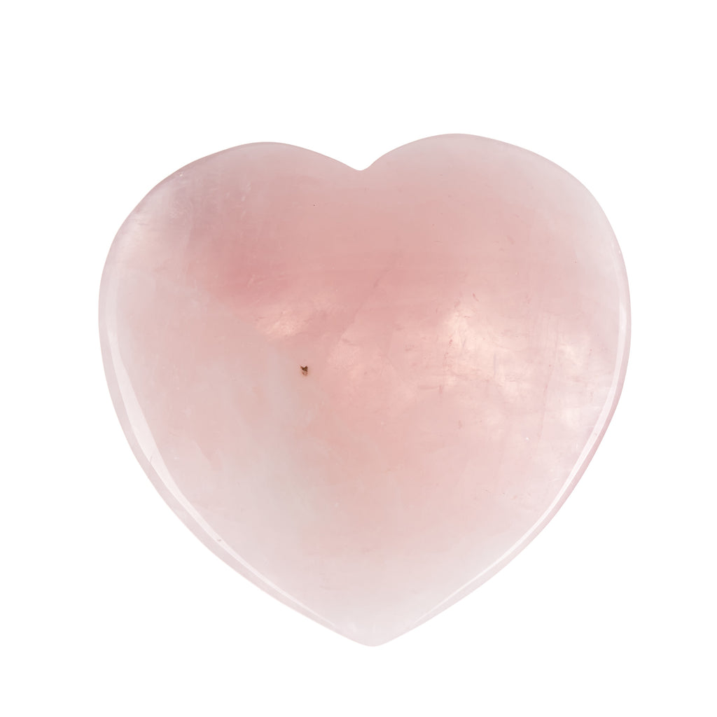 Rose Quartz Large Heart #2