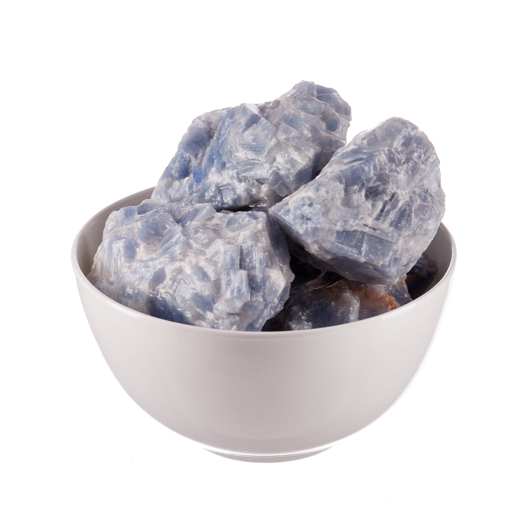 Blue Calcite Rough - Medium