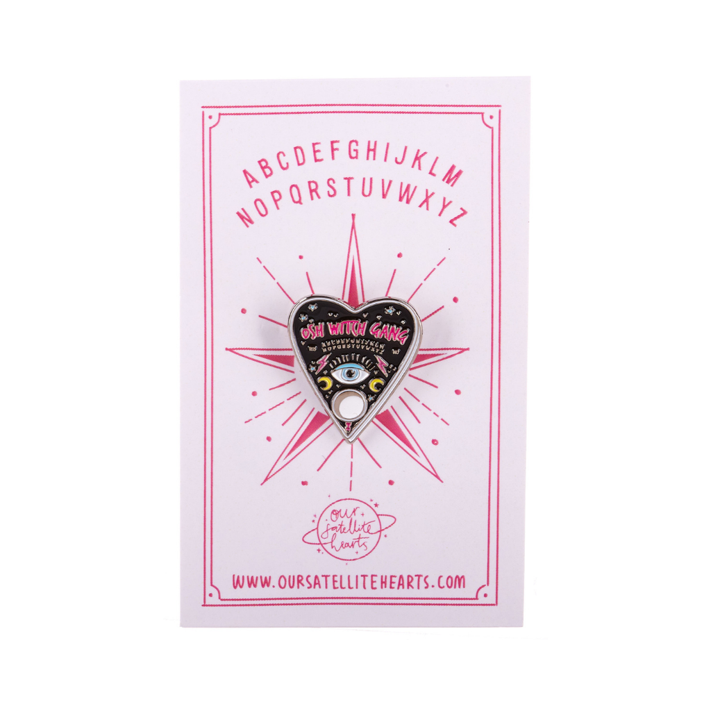 Our Satellite Hearts // OSH Witch Gang Pin | Accessories