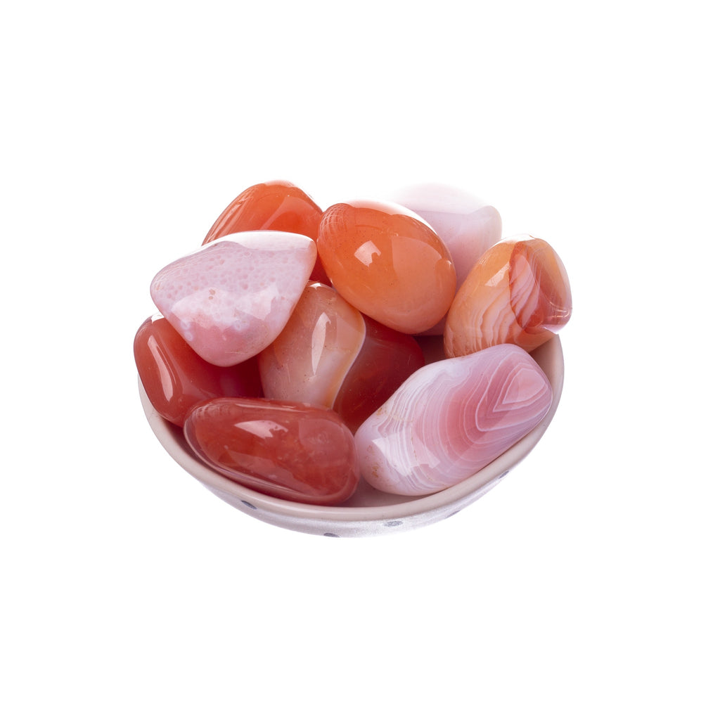 Apricot Agate Tumbled | Tumbled Stones