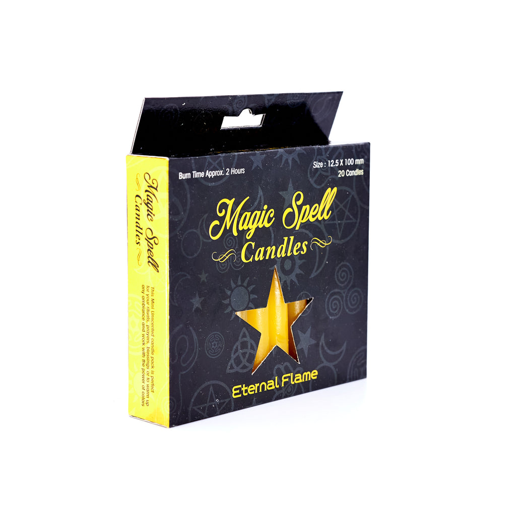 Magic Spell Candles // Yellow - 20 Pack | Candles