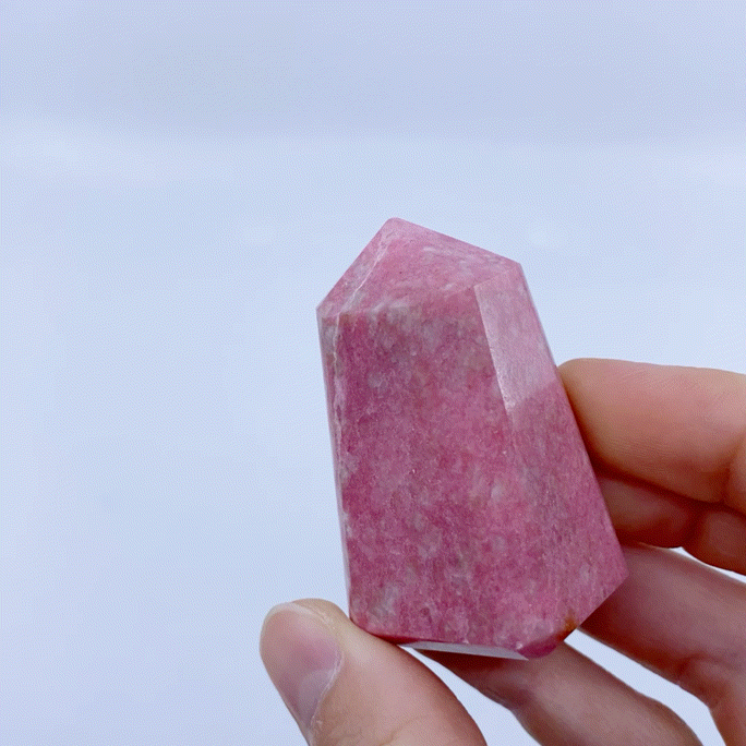 Thulite Point #25 | Crystals