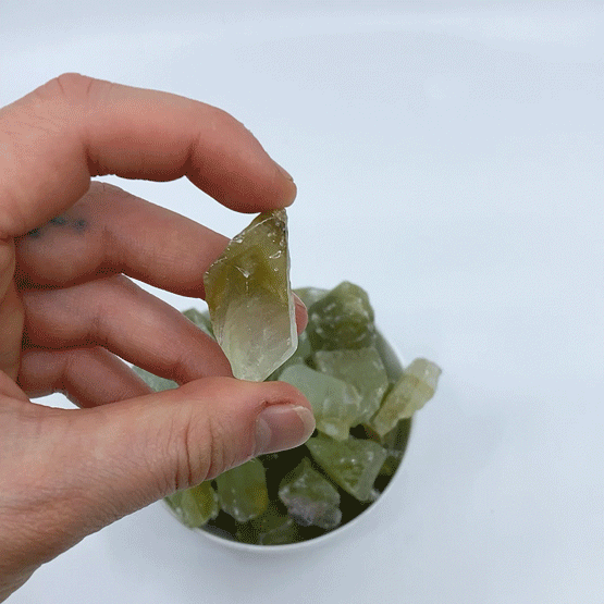 Green Calcite Rough - Small