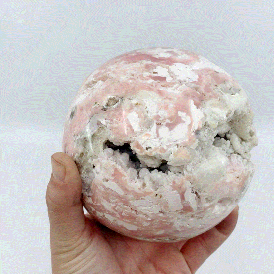 Pink Opal Sphere | Crystals