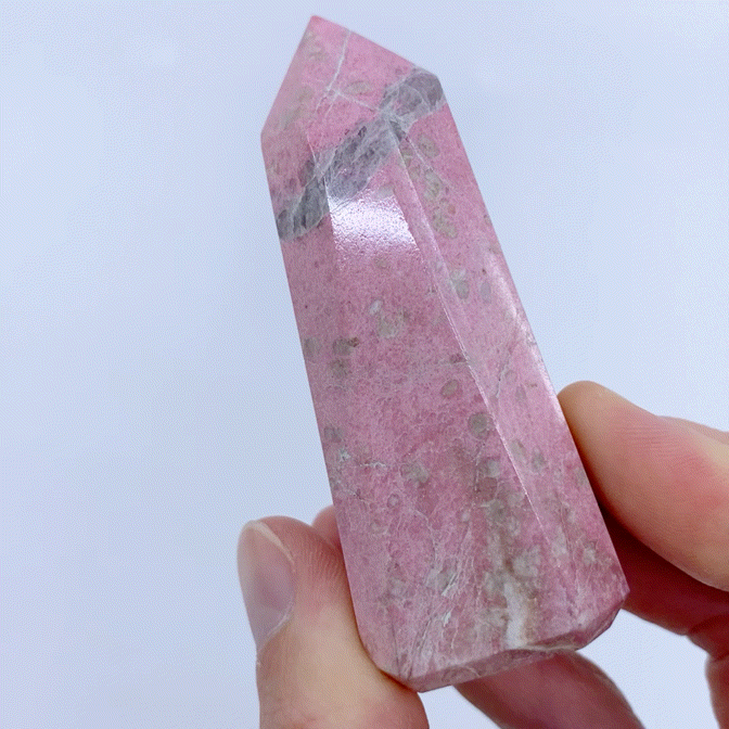Thulite Point #20 | Crystals