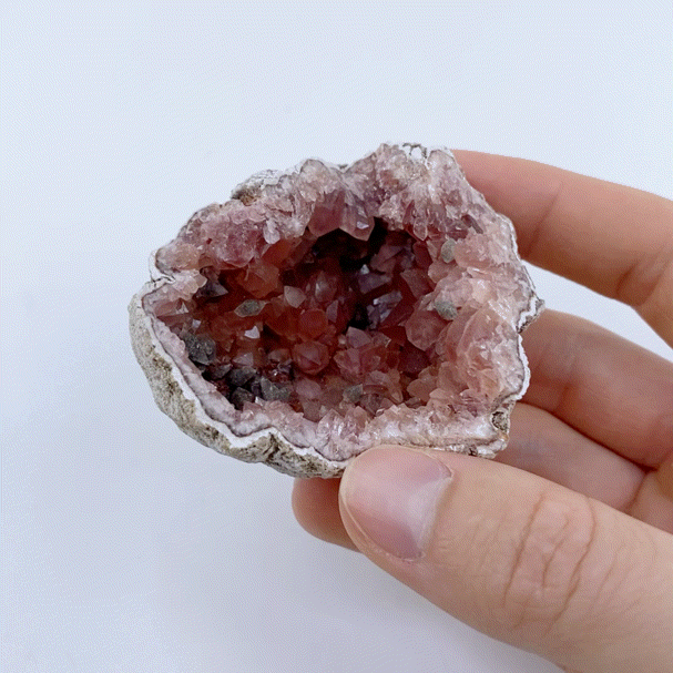 Pink Amethyst/Calcite #3 | Crystals