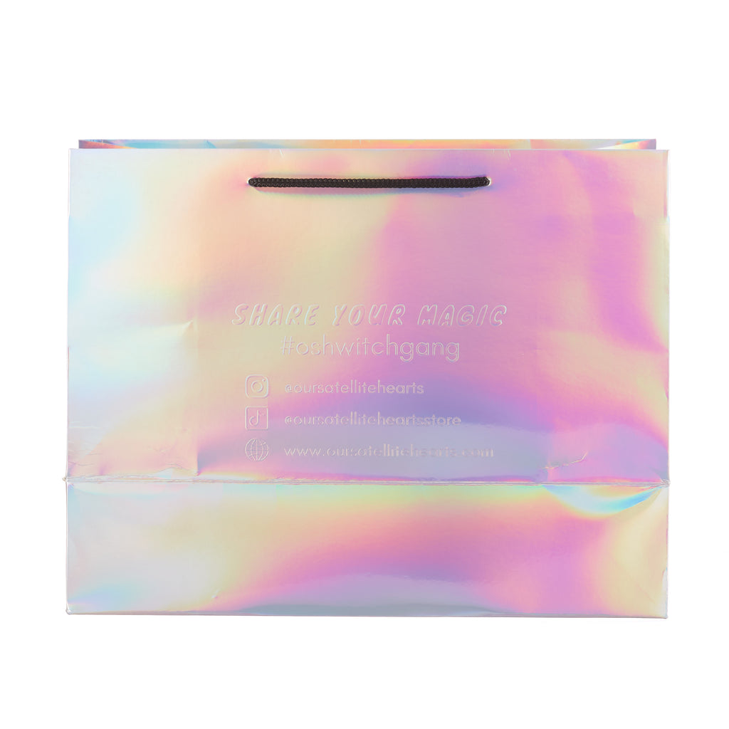 Our Satellite Hearts // Holographic Gift Bag | General