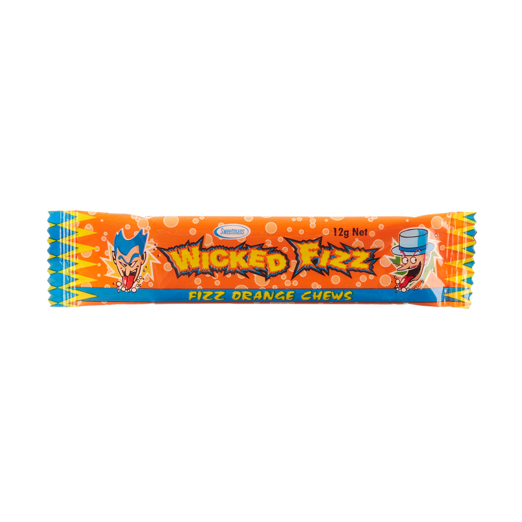 Wicked Fizz Chews // Orange Flavoured | Confectionery