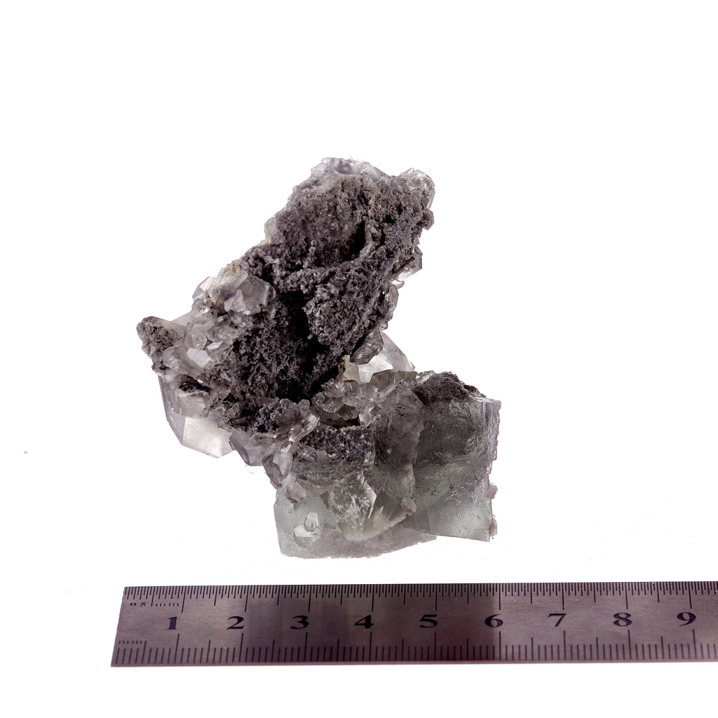 Smokey Calcite & Fluorite #10