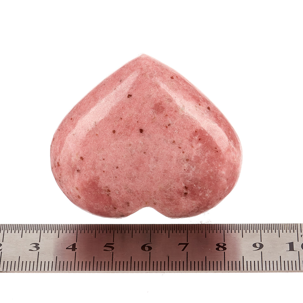 Thulite Heart #4 | Crystals