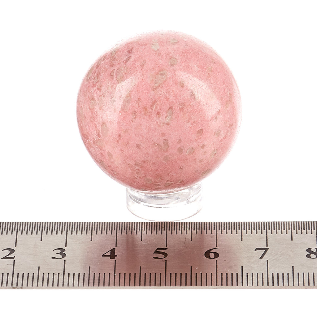 Thulite Sphere #8 | Crystals