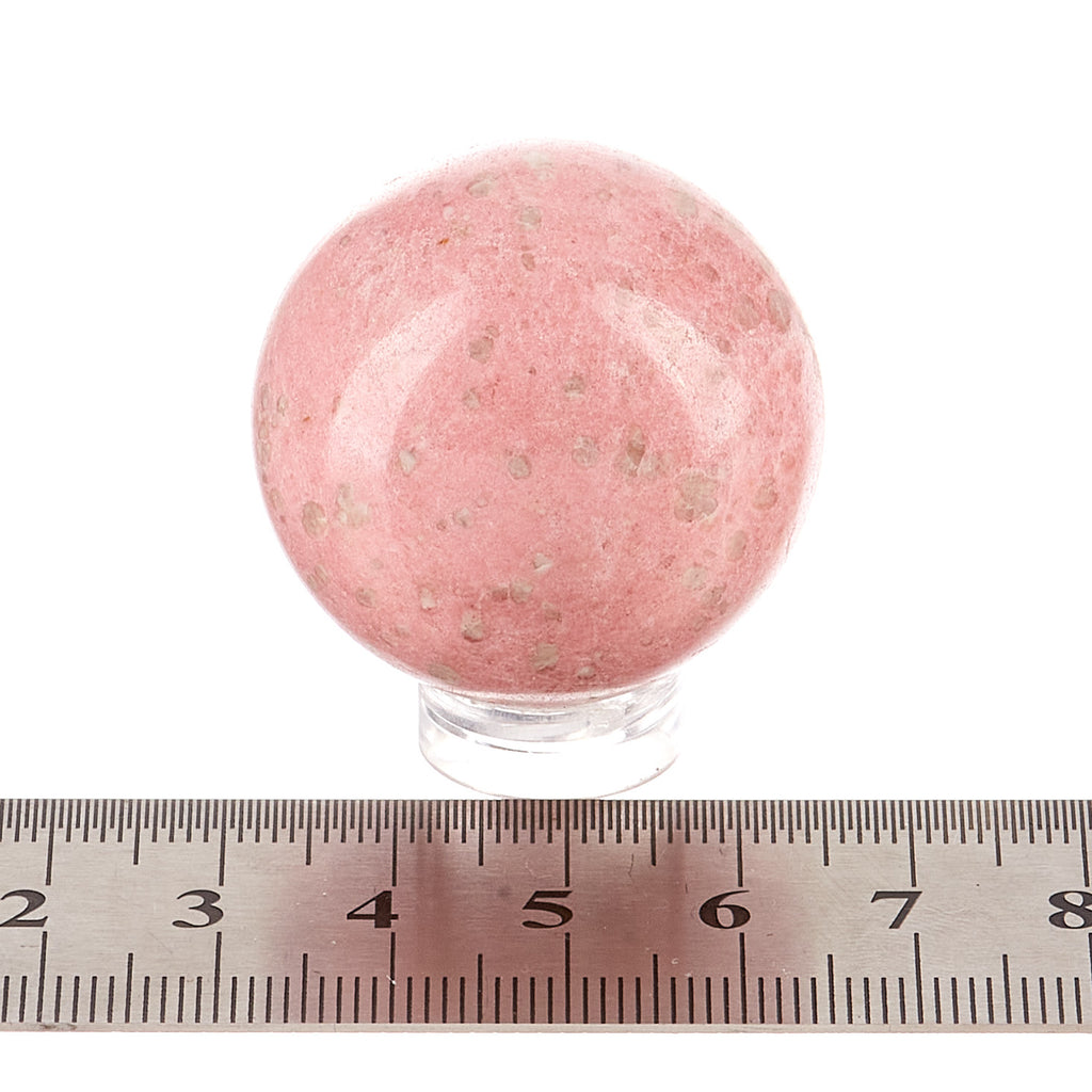 Thulite Sphere #8 | Crystals