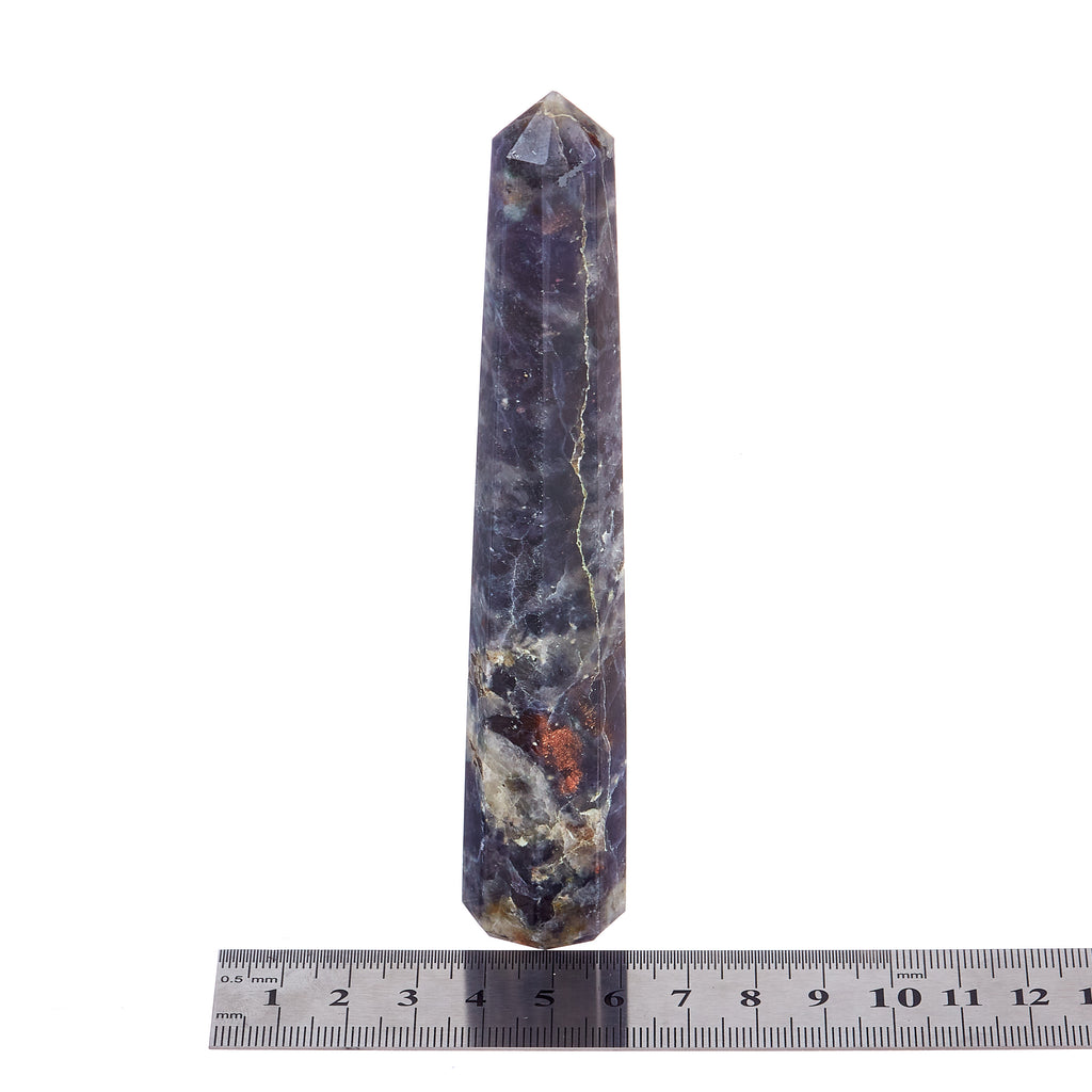 Iolite & Sunstone Point #3 | Crystals