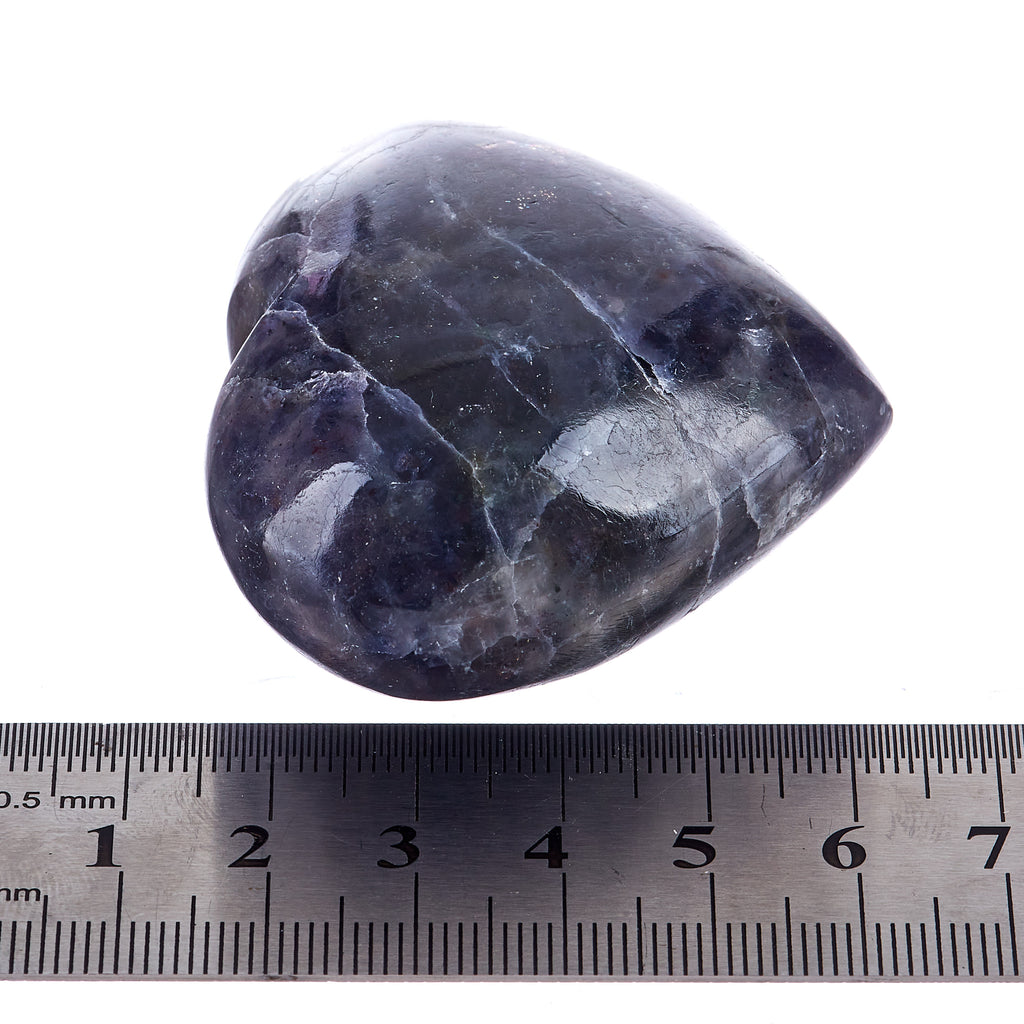 Iolite & Sunstone Heart #3 | Crystals