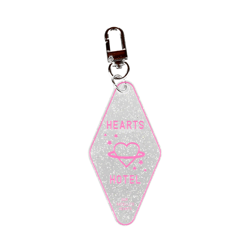 Our Satellite Hearts // Hearts Hotel Keyring | Key Rings