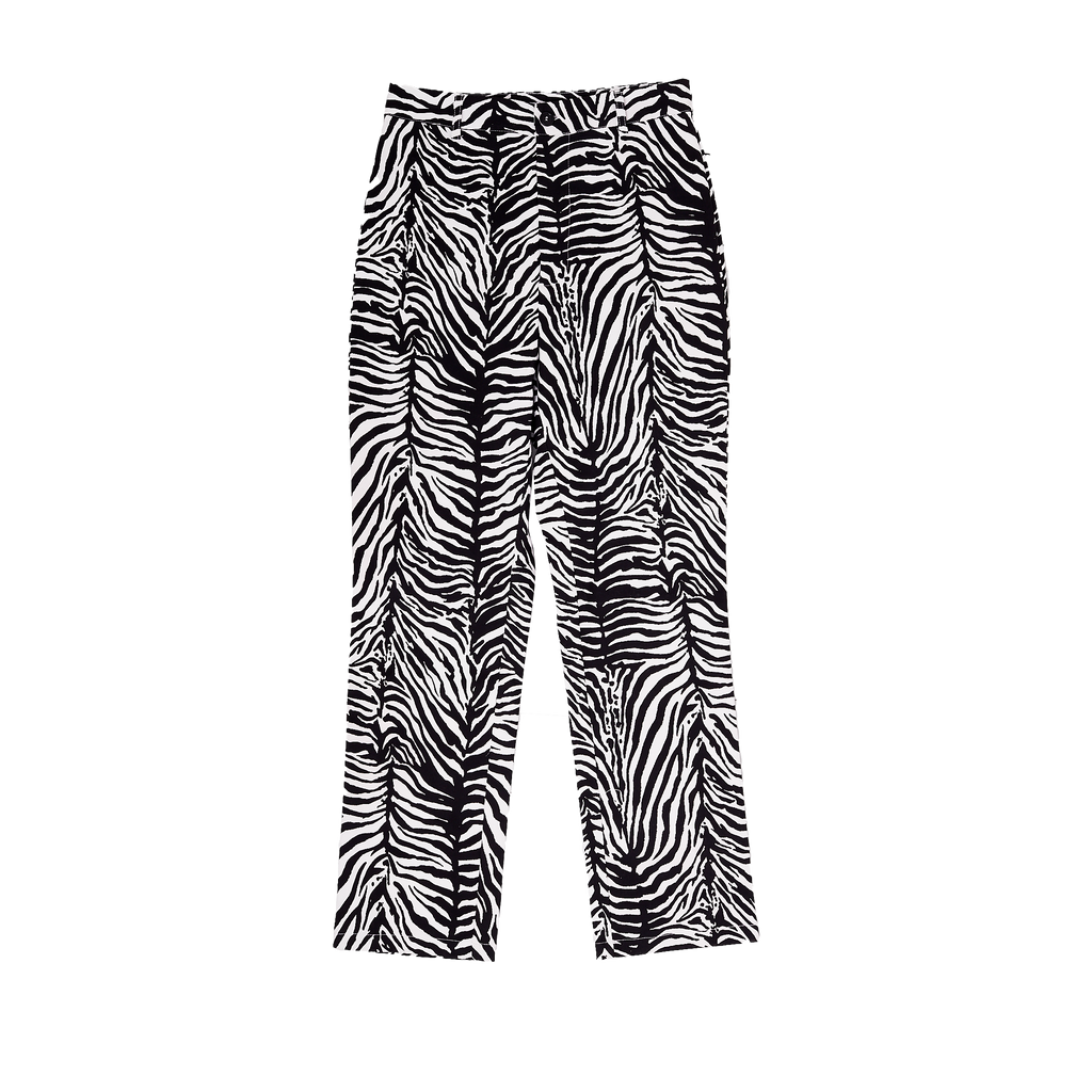 Ena Pelly Zebra Ashleigh Straight Pants - Size 8 (BNWT)