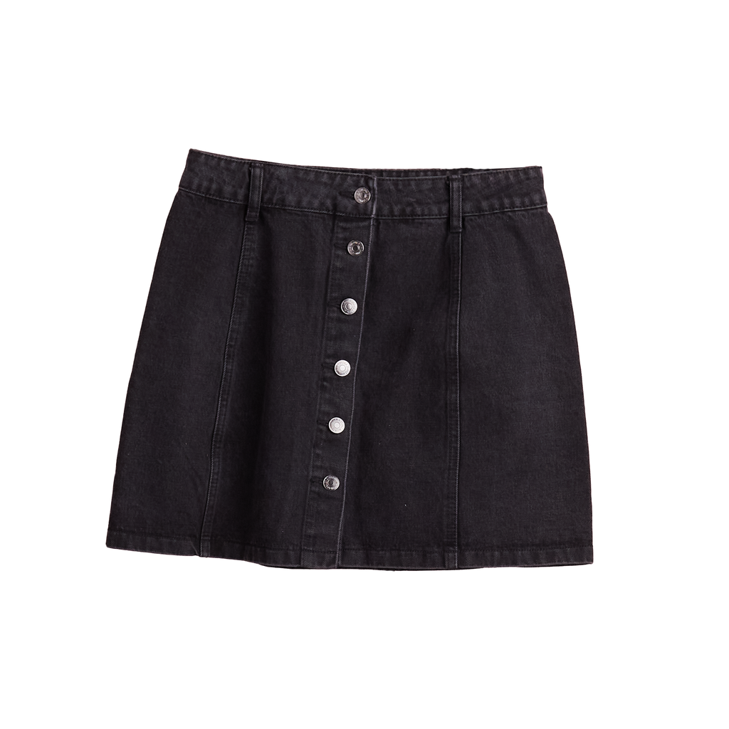 Forever 21 Black Denim Skirt (BNWT) - Size L