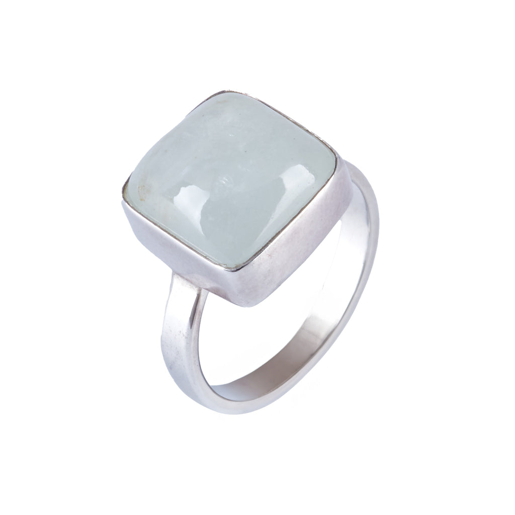 Aquamarine Ring #5 - Size 7.5