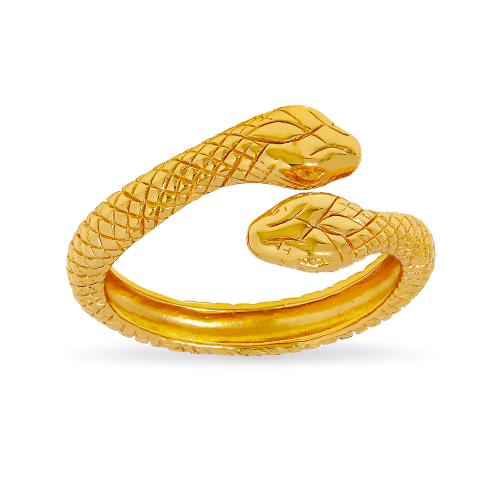 Midsummer Star // Rebirth Snake Ring - Gold