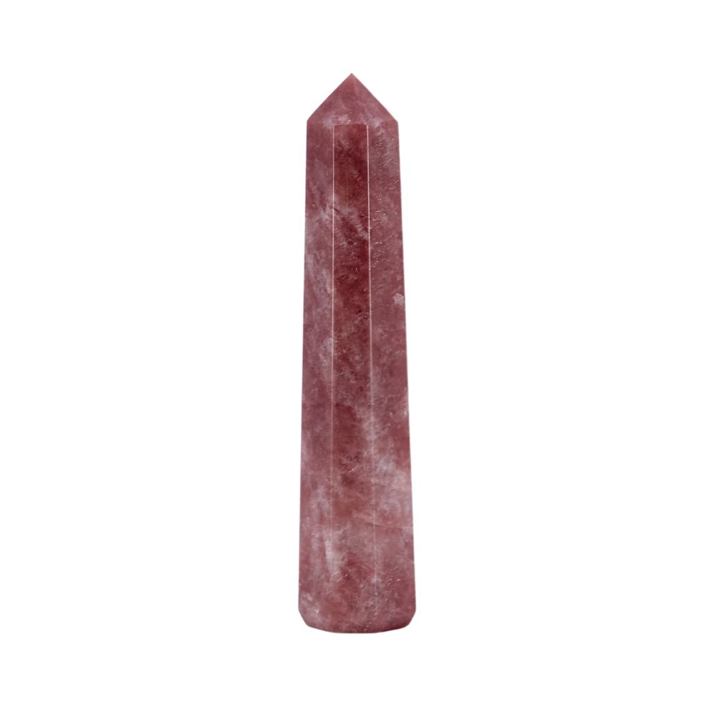 Pink Lepidolite Point #4219