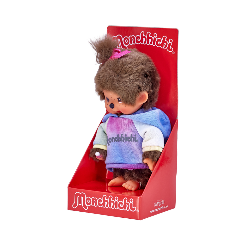 Monchhichi Tie-Dye Hoodie Girl