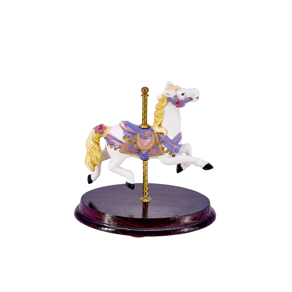 Whitehall Society Porcelain Carousel Horse