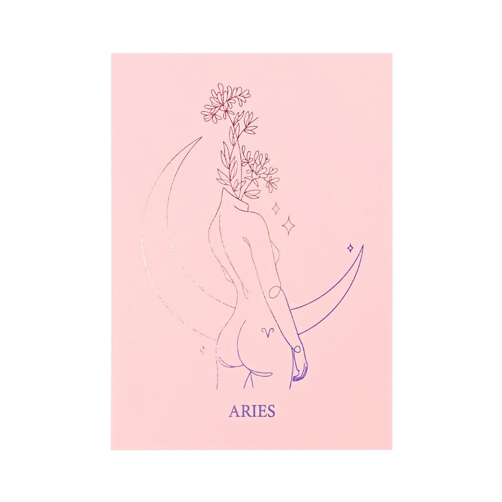 Aries Bloom A5 Print