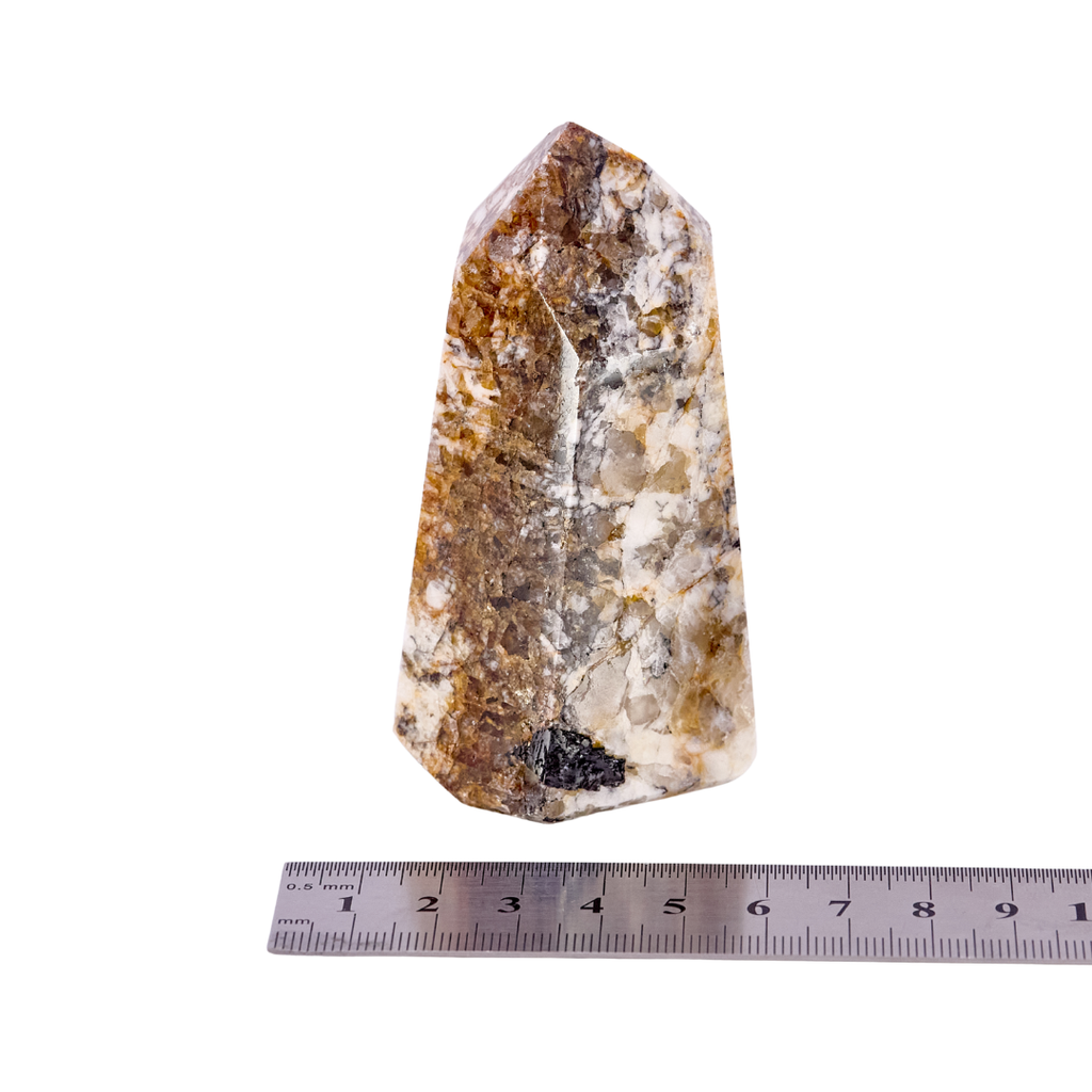 Black Tourmaline, Mica and Chalcedony #7130