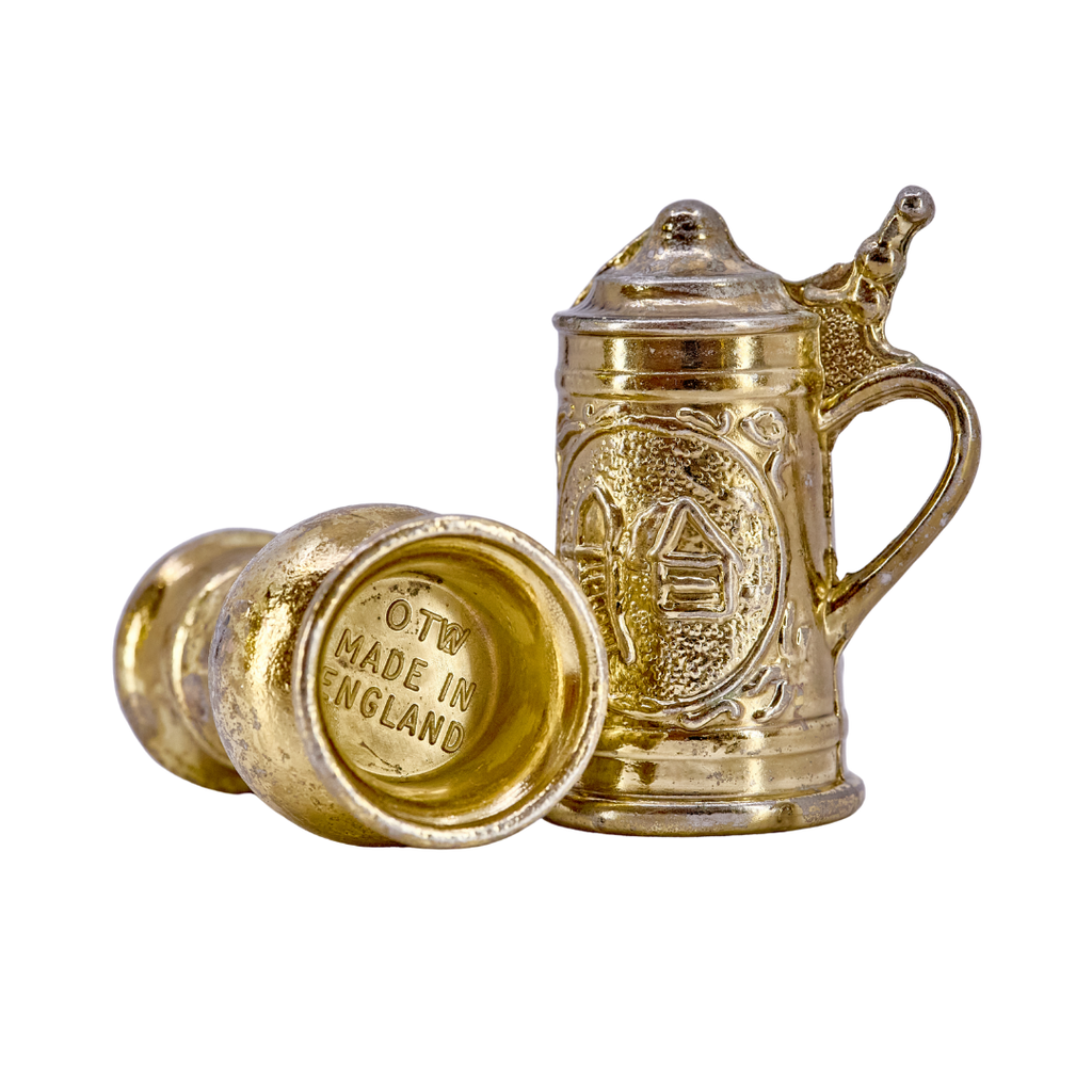 Miniature Brass Jug & Tankard Set