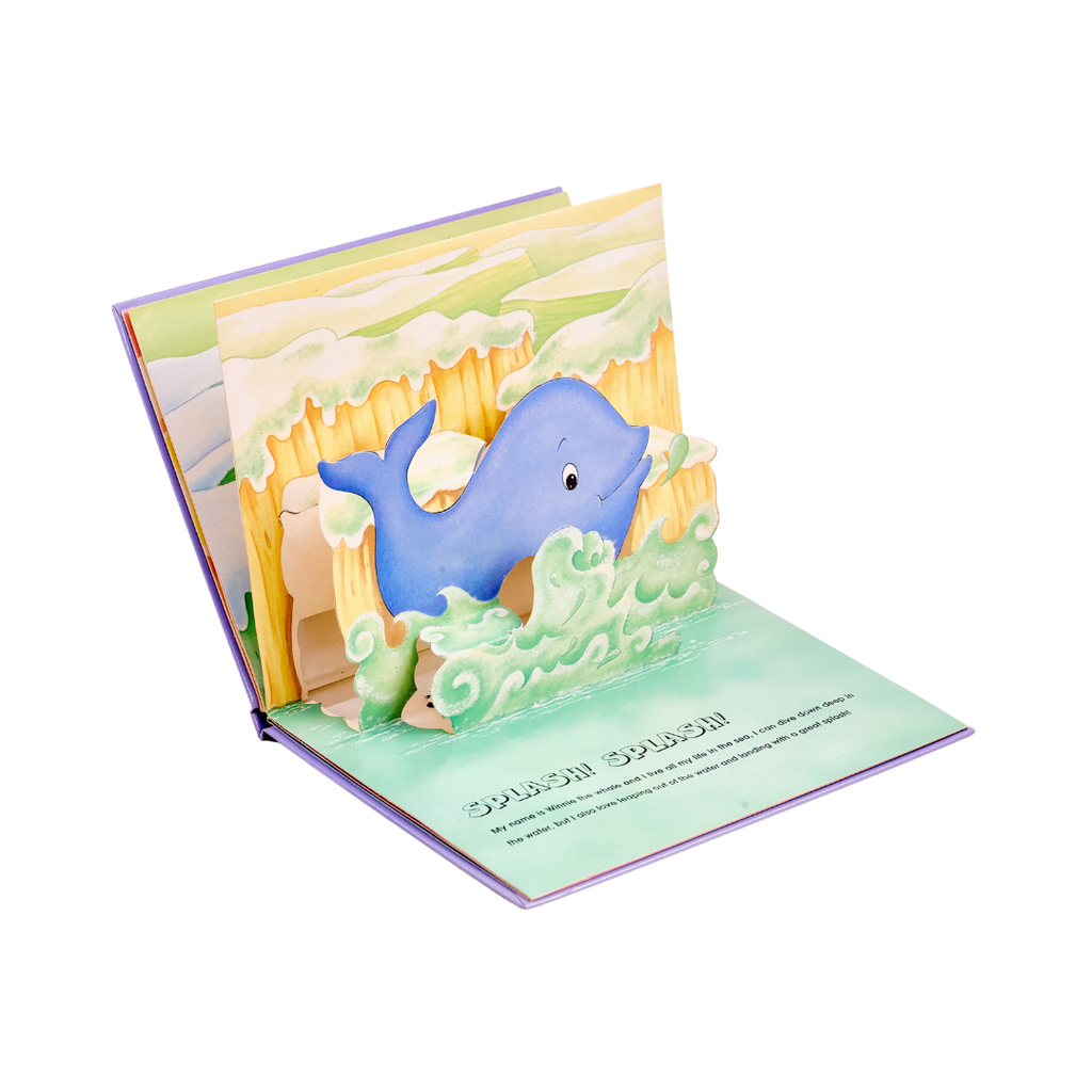 Polar Animals Vintage Pop-up Book