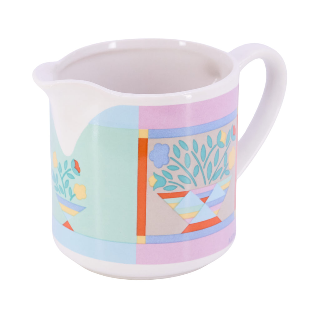 Pastel Geometric Milk Jug | Our Satellite Hearts