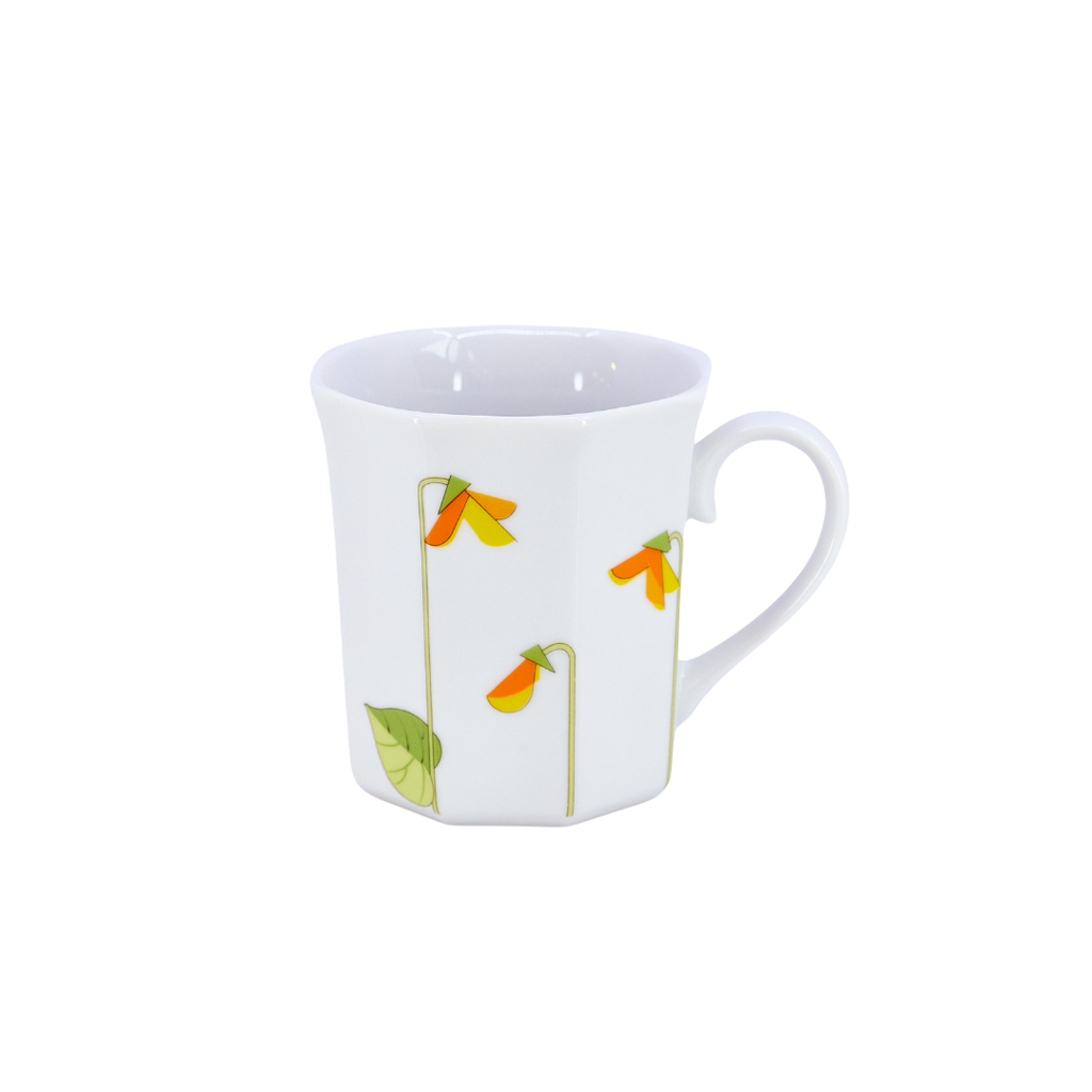 Japan Mug – Yellow Bellflowers