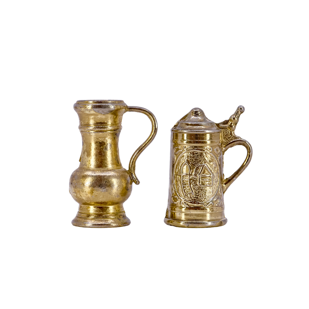 Miniature Brass Jug & Tankard Set