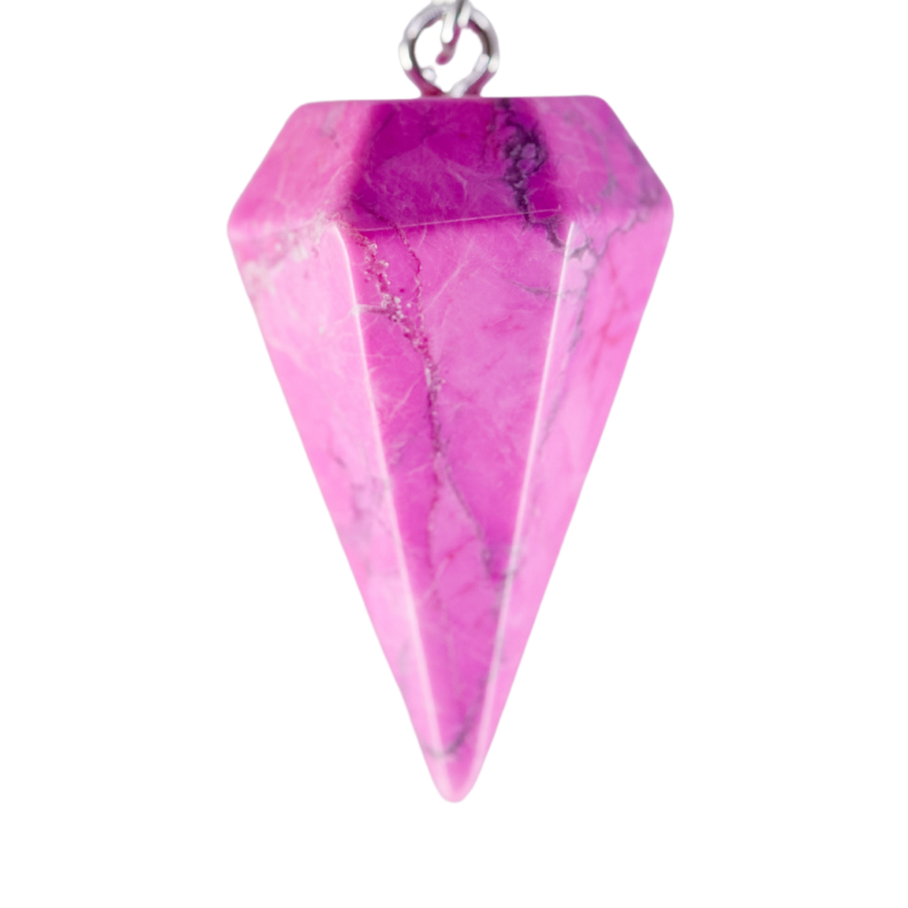 Pink Howlite Pendulum