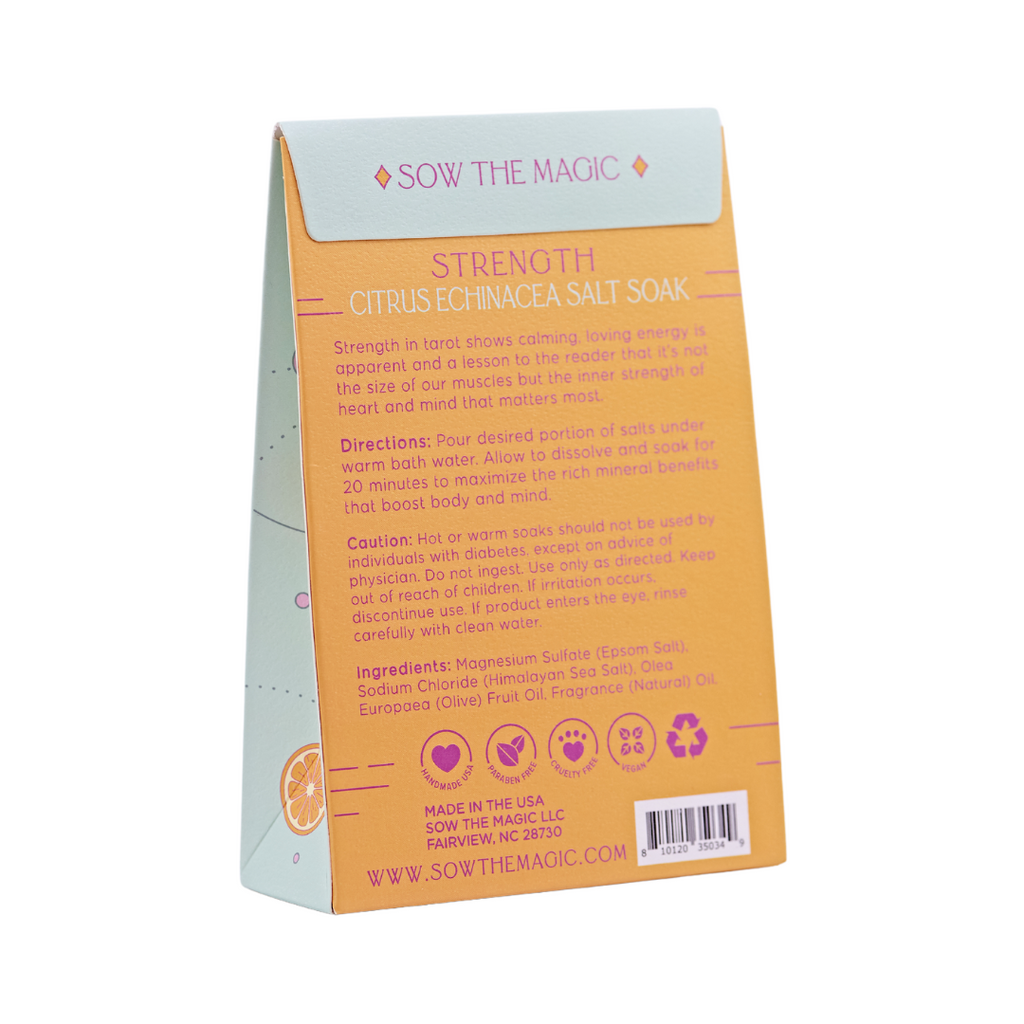 Sow the Magic // Strength Citrus Echinacea Salt Soak