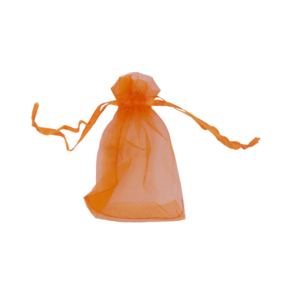 Orange Charm Bag