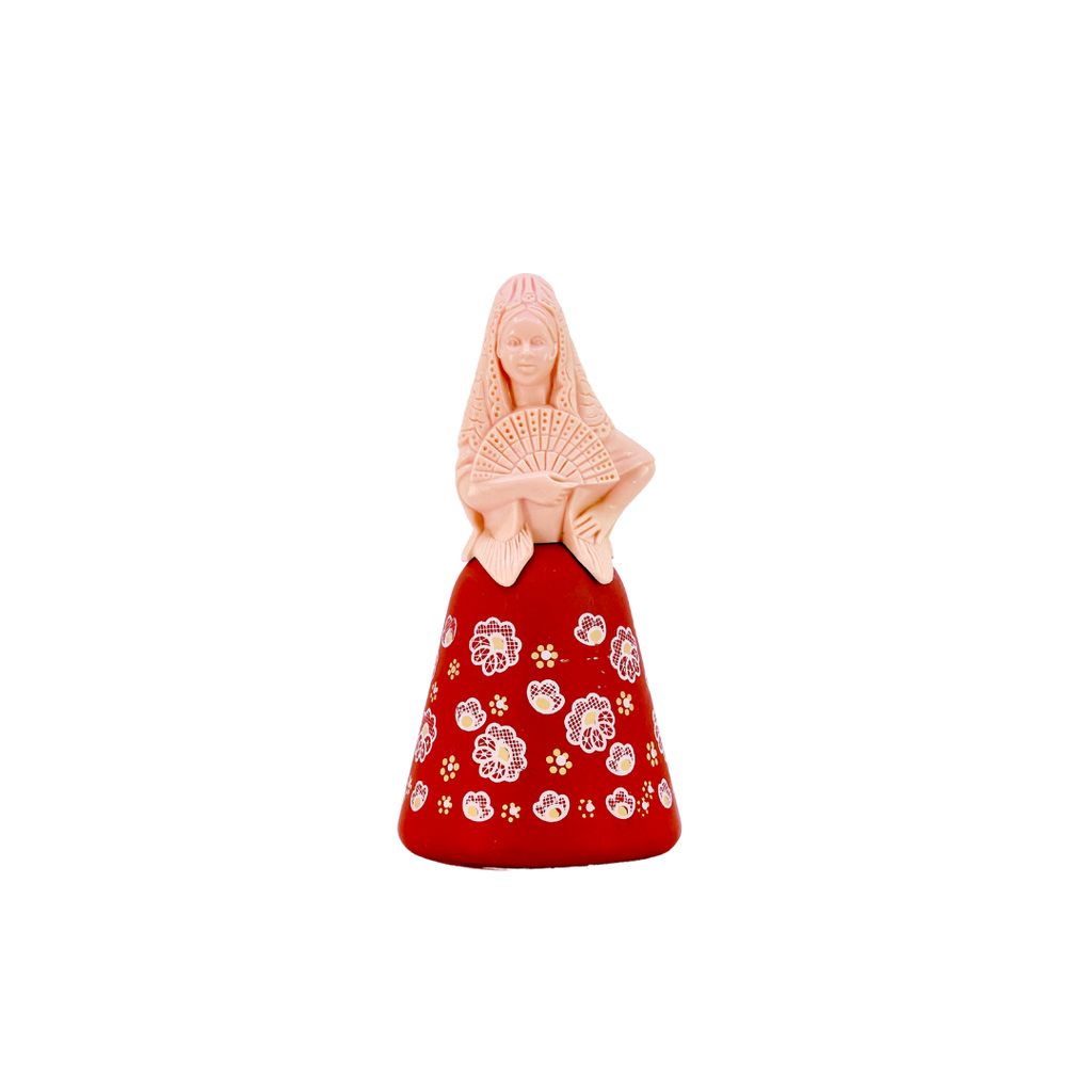 Avon Perfume Bottle Figurine – Spanish Dancer with Fan