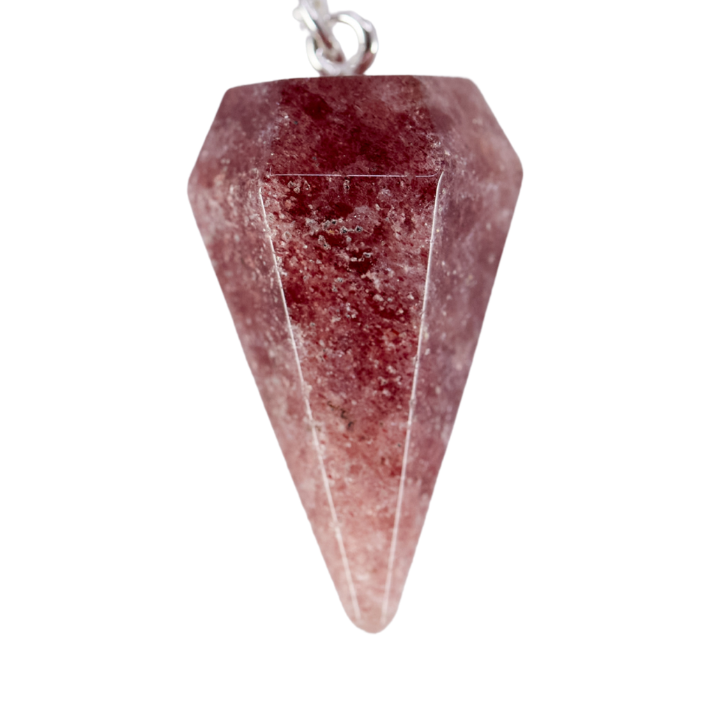 Strawberry Quartz Pendulum