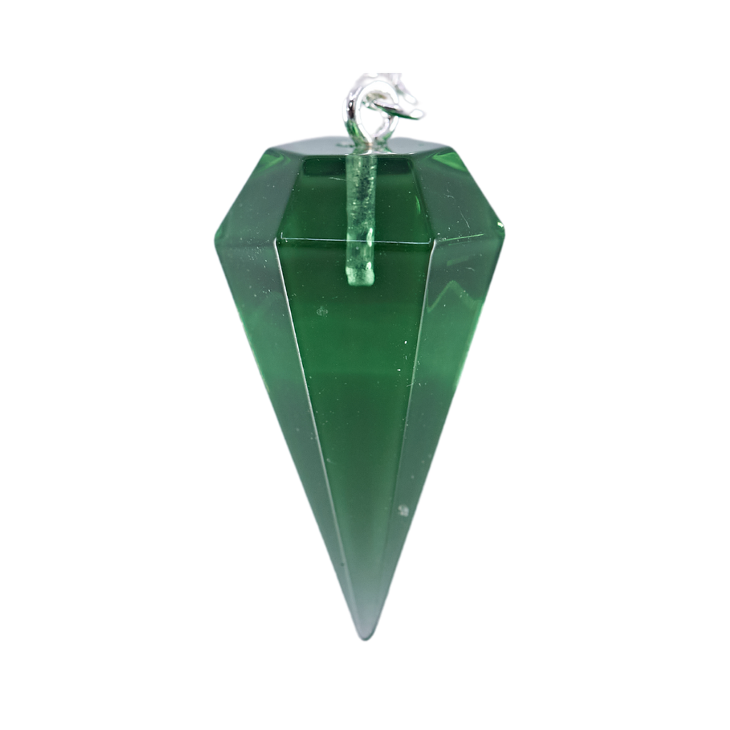 Green Obsidian Pendulum