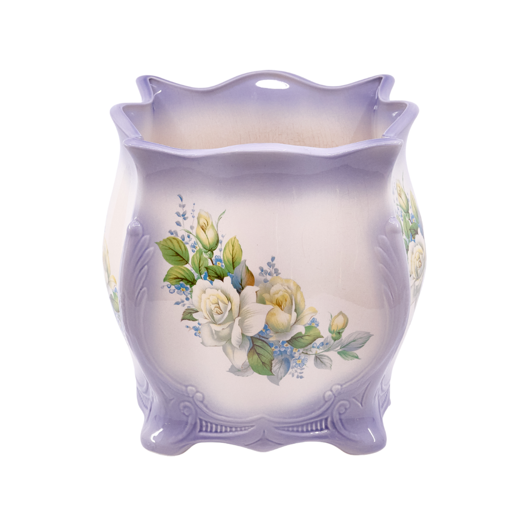 Blakeney Lavender Floral Planter