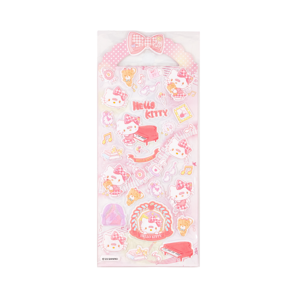 Sanrio // Hello Kitty Piano Puff Sticker Sheet