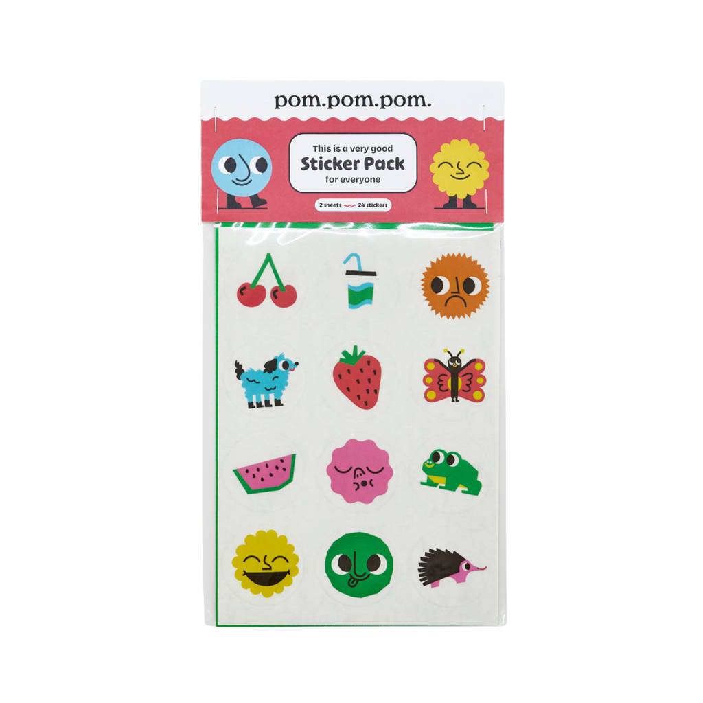 Pom.Pom.Pom // Sticker Pack | Our Satellite Hearts
