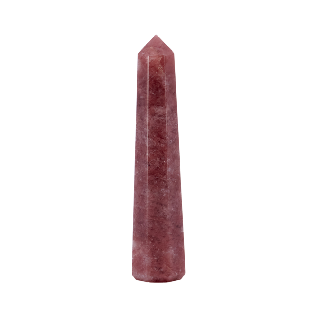 Pink Lepidolite Point #4211