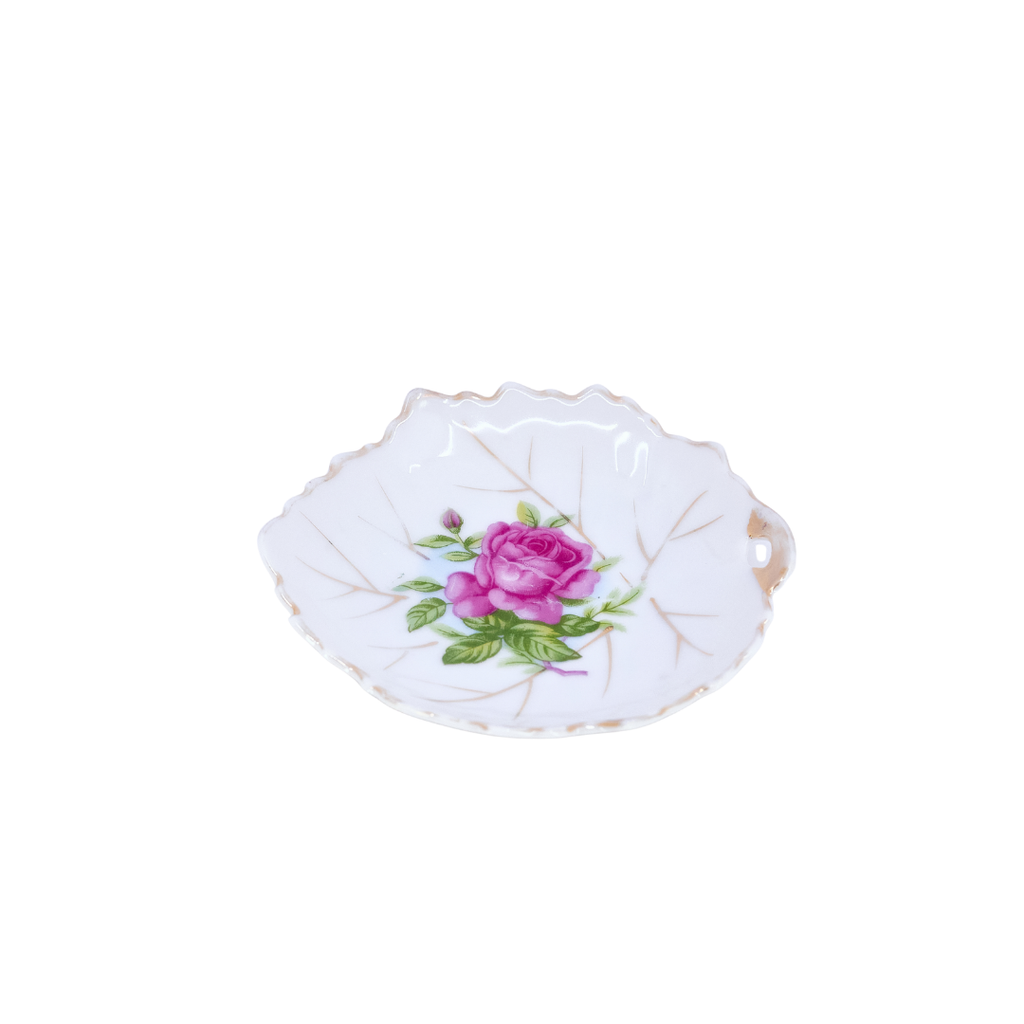 Rosy China Mini Trinket Dish