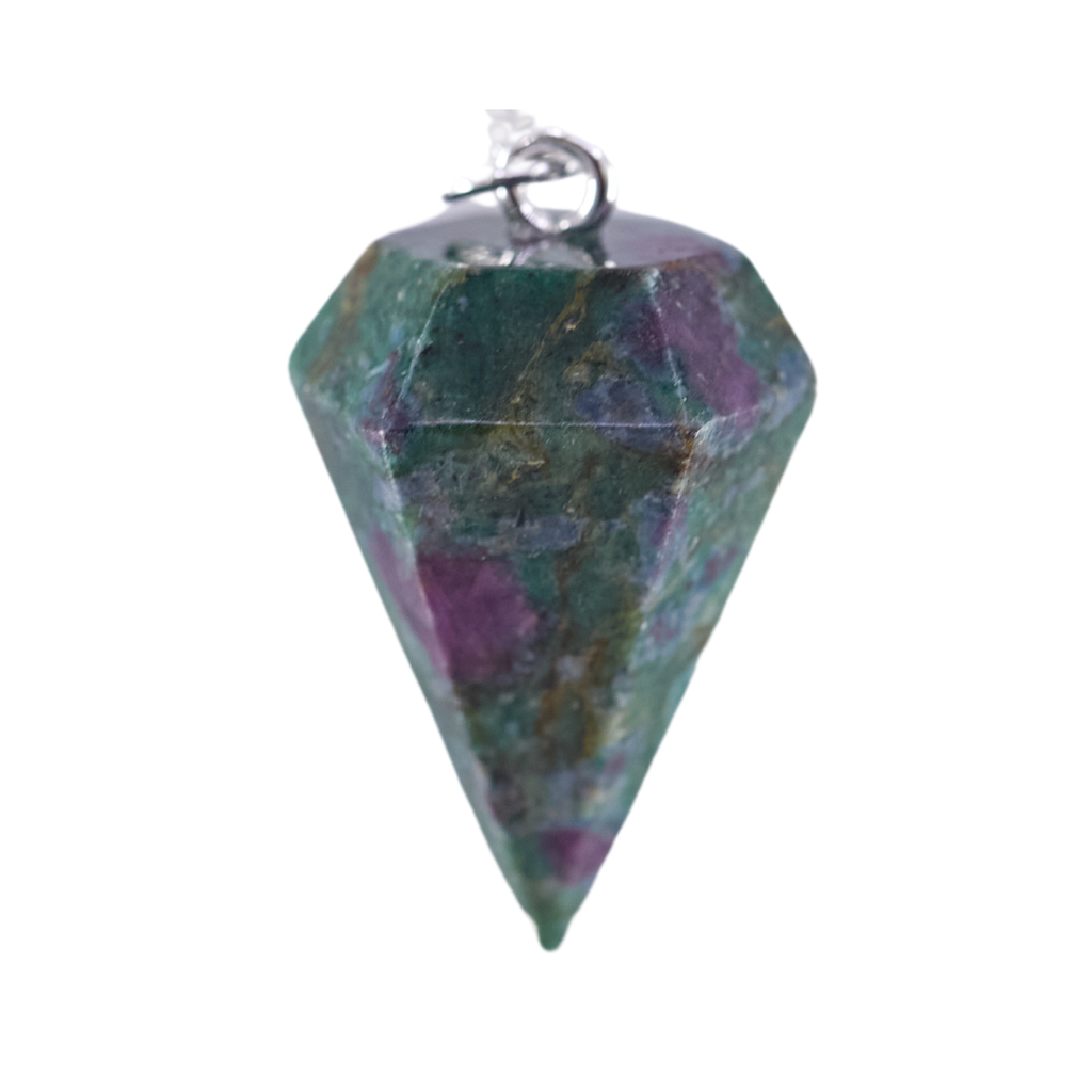 Ruby Fuchsite Pendulum