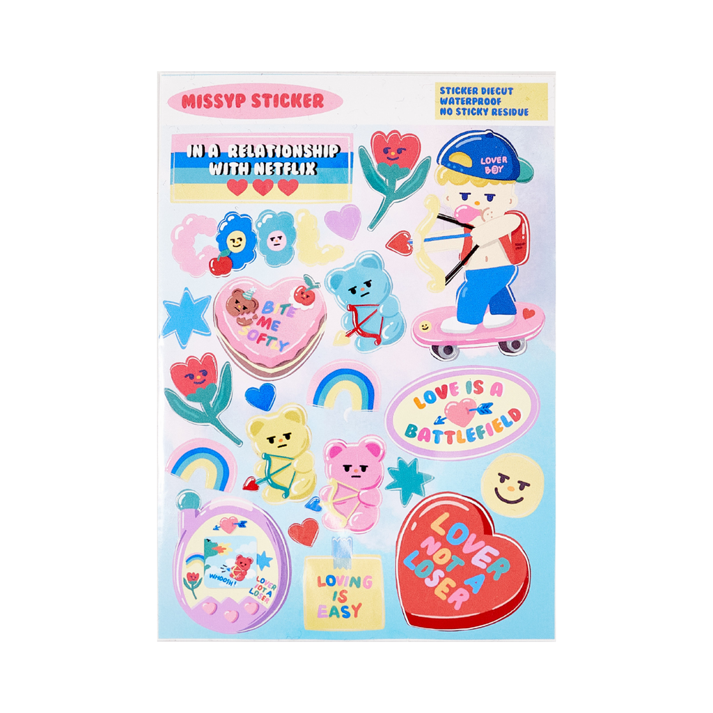 Missy P Loving is Easy Sticker Sheet